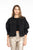 Chaqueta negra amplia DW203 - Denim Wave