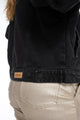 Chaqueta negra amplia DW203 - Denim Wave