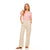 Camiseta manga corta manga globo rosa DW237 - Denim Wave