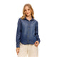 Camisa manga larga azul oscuro DW241 - Denim Wave