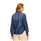 Camisa manga larga azul oscuro DW241 - Denim Wave
