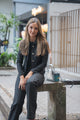 Chaqueta brillo negro DW244 - Denim Wave