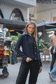 Chaqueta brillo azul DW246 - Denim Wave