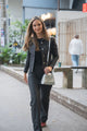 Pantalón brillo negro DW243 - Denim Wave